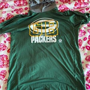 Green Bay Packers Green Hooded Shirt